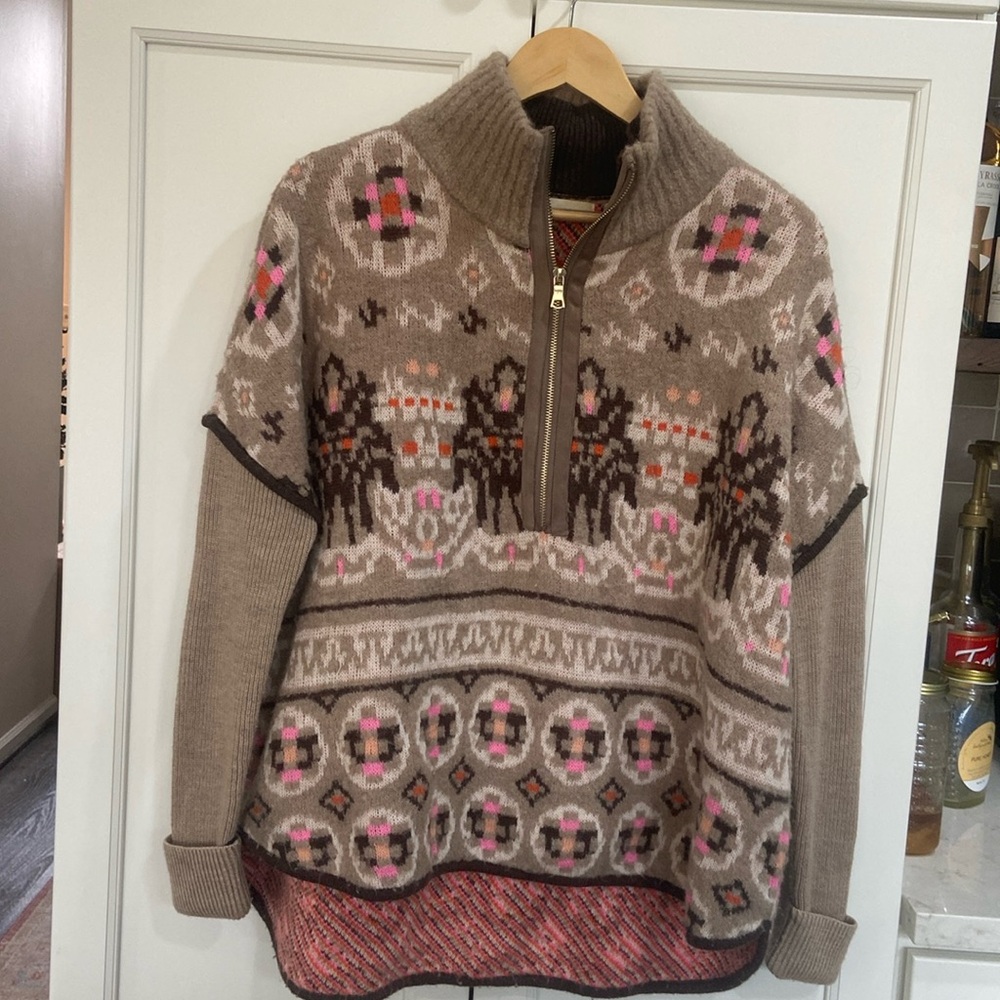Anthropology Sleeping On Snow sweater xs/s